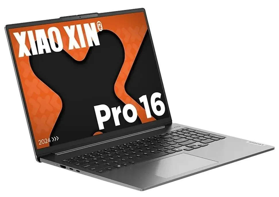 Ноутбук 16" OLED 2.8K LENOVO XiaoXin Pro16 AHP9 grey (AMD Ryzen 7 8745H/24Gb/1Tb SSD/VGA int/W11) ((6942292160724))