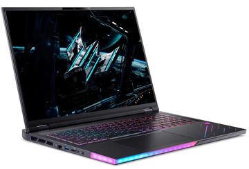 Ноутбук/ ACER Predator Helios 18 AI PH18-73-99GX 18&quot;(2560x1600 miniLED (матовый, 240Hz, 3ms) )/Intel Core Ultra 9 275HX(2.7Ghz)/65536Mb/2TbPCISSDGb/noDVD/Ext:NVIDIA GeForce RTX 5080(16384Mb)/Cam/BT/WiFi/100WHr/war 1y/3.5kg/Black/NoOS