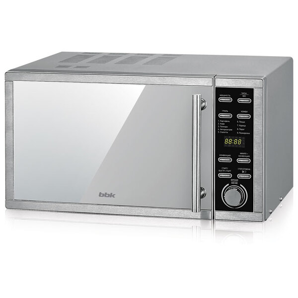 

Микроволновая Печь BBK 25MWC-990T/S-M 25л. 900Вт серебристый