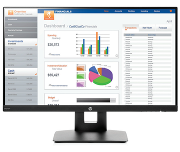 Монитор HP VH240a 23.8-inch черный