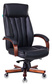 Кресло руководителя Бюрократ  T-9922WALNUT