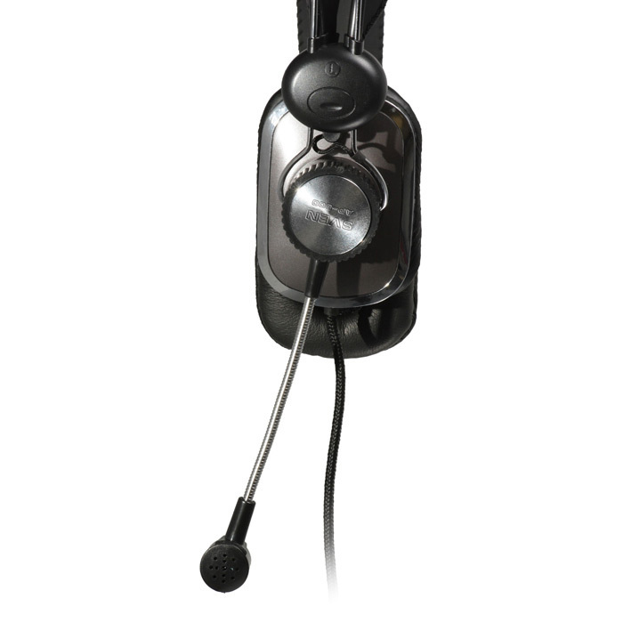 Гарнитура SVEN AP 600, цвет черный/серебристый