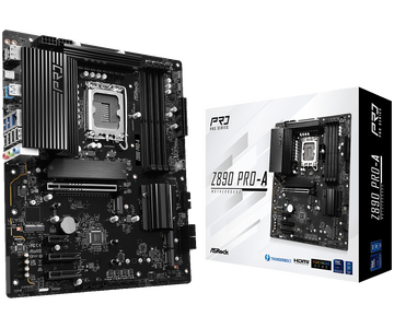 Материнская плата ASRock LGA 1851 Intel Z890 Z890 PRO-A
