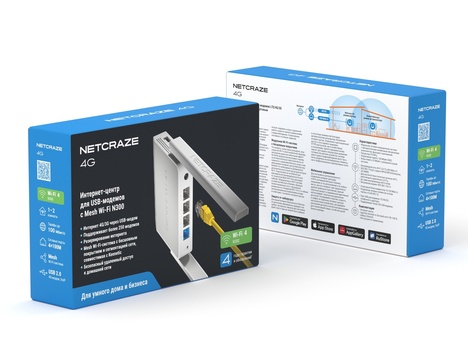 Wi-Fi роутер Netcraze NC-1213