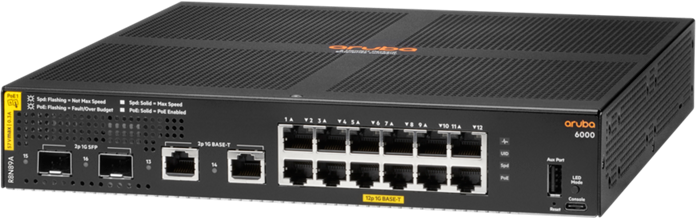 Коммутатор Hewlett Packard Enterprise Aruba 6000