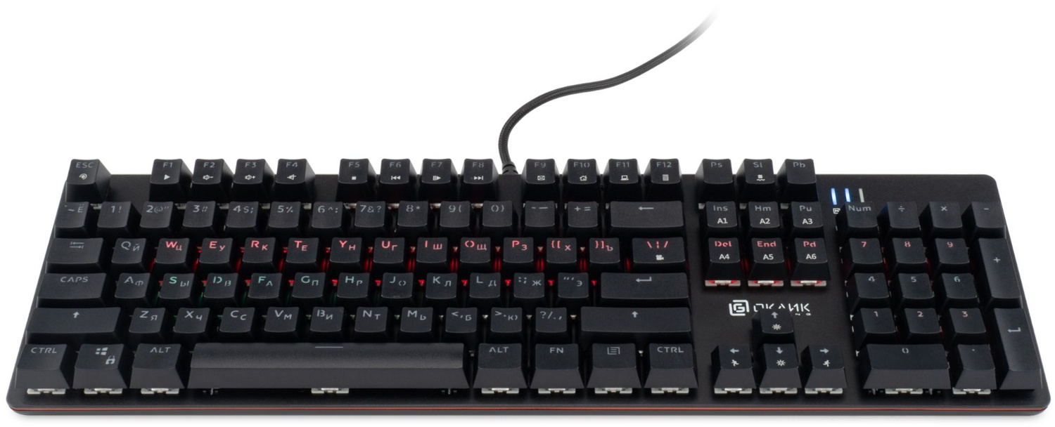 Клавиатура Oklick KeyBoard 990 G2 1875240, цвет черный