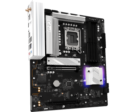 Материнская плата ASRock LGA 1851 Intel B860 B860 PRO RS WIFI