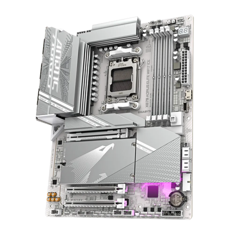 Материнская плата Gigabyte AM5 AMD X870 X870 AORUS ELITE WF7 ICE
