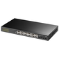 Коммутатор CUDY  GS2024S2  24-Port Layer 2 Managed Gigabit Switch with 4 Gigabit SFP Slots 24-Port Layer 2 Managed 10/100/1000M Switch, 24 Gigabit Ethernet ports + 4 Gigabit SFP ports + 1 management port, backplane bandwidth 56Gbps, Layer 2 network management function, support routing, DHCP, VLAN, MAC address, ACL access control, QOS, multicast,