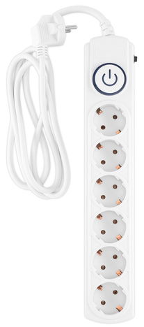 Сетевой фильтр Ippon BK-6-EU-1.8-10-W