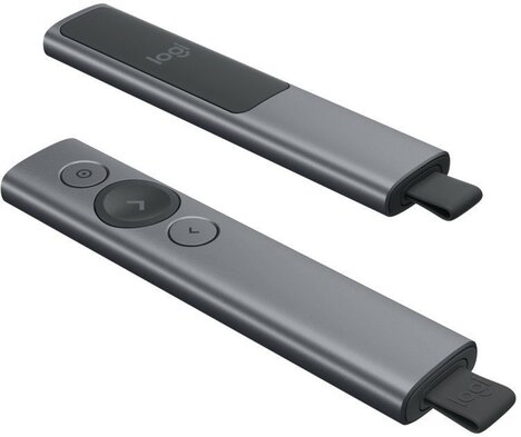 Презентер Logitech Presenter Spotlight Slate 910-004867, цвет серый