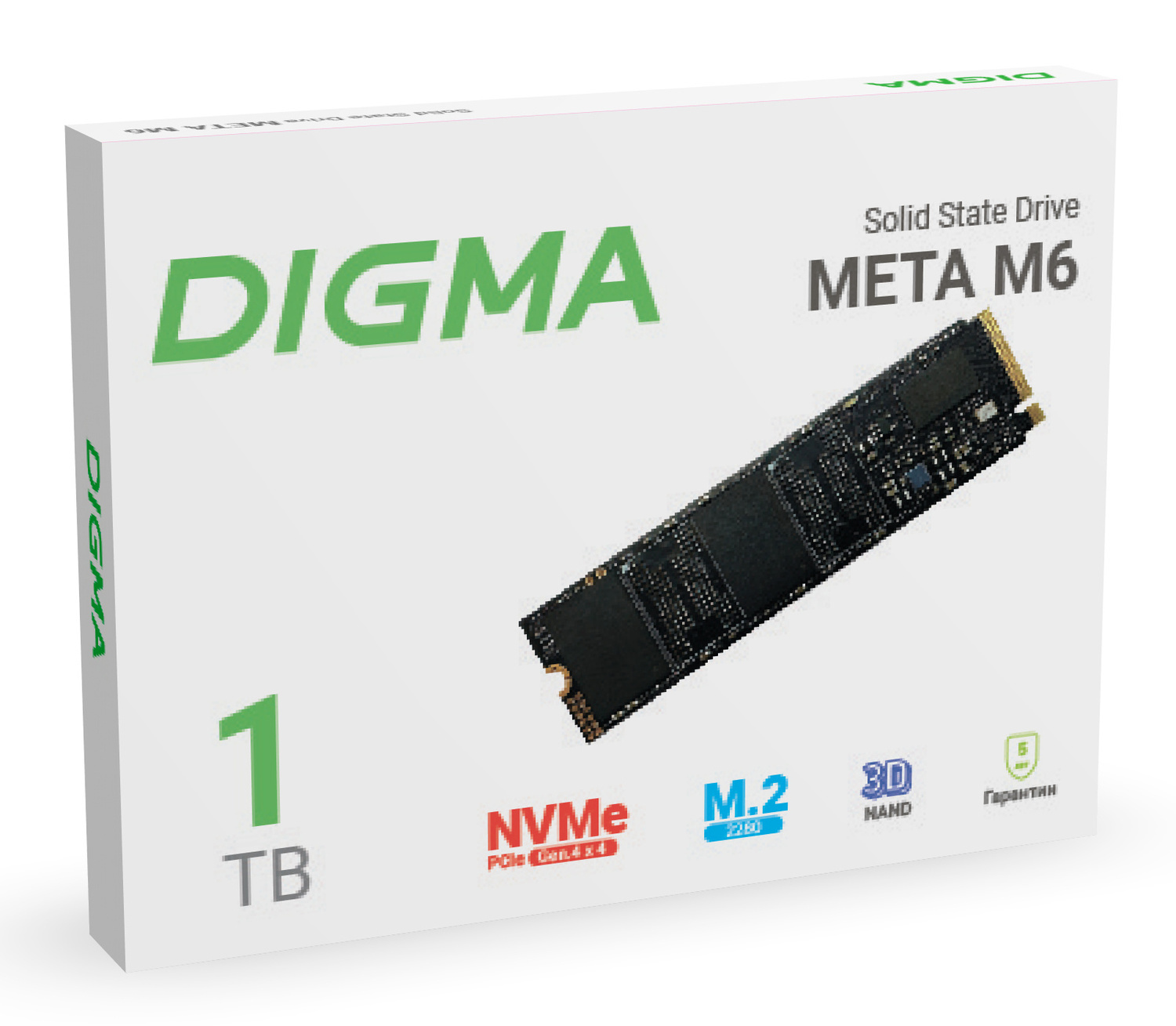Внутренний твердотельный накопитель DIGMA Meta M6 1TB