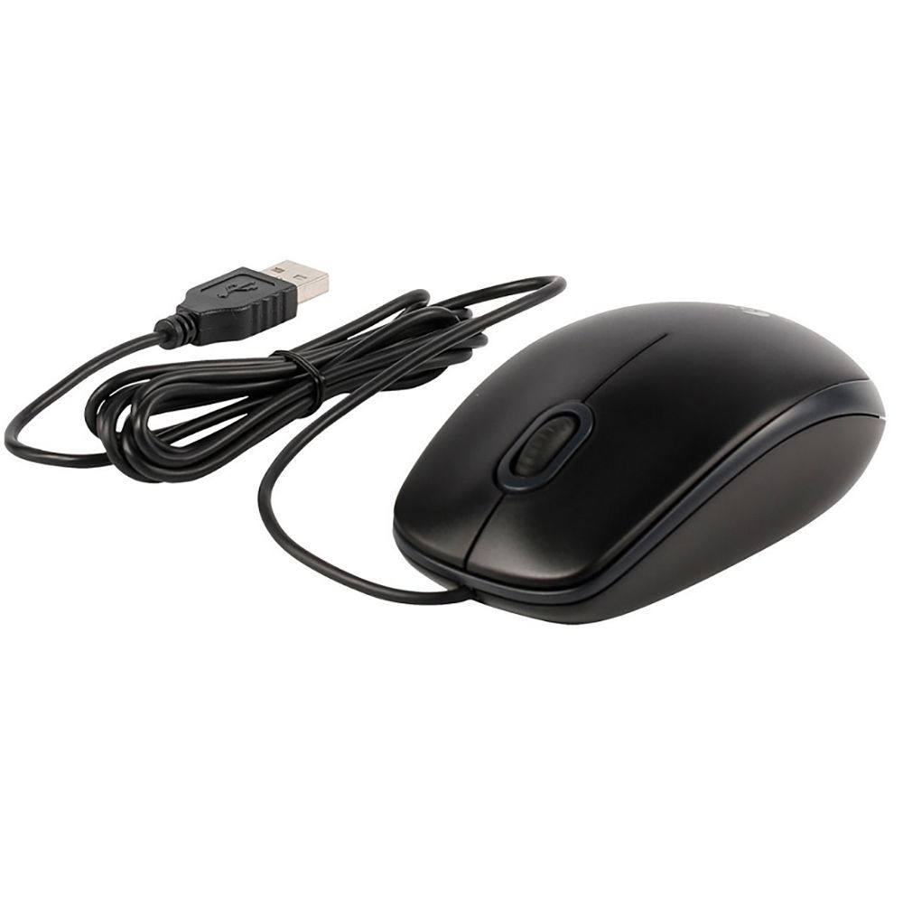 Мышь Logitech B100 910-003357, цвет черный