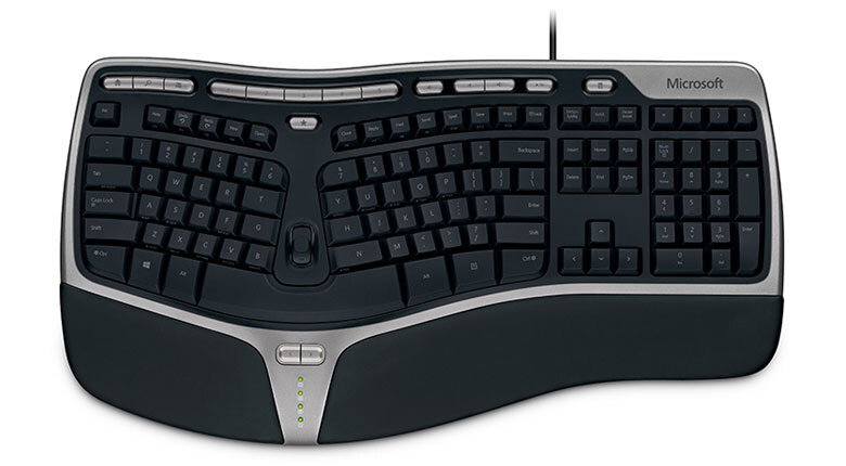 Клавиатура Microsoft Corporation Natural Ergonomic Keyboard 4000 B2M-00020, цвет черный