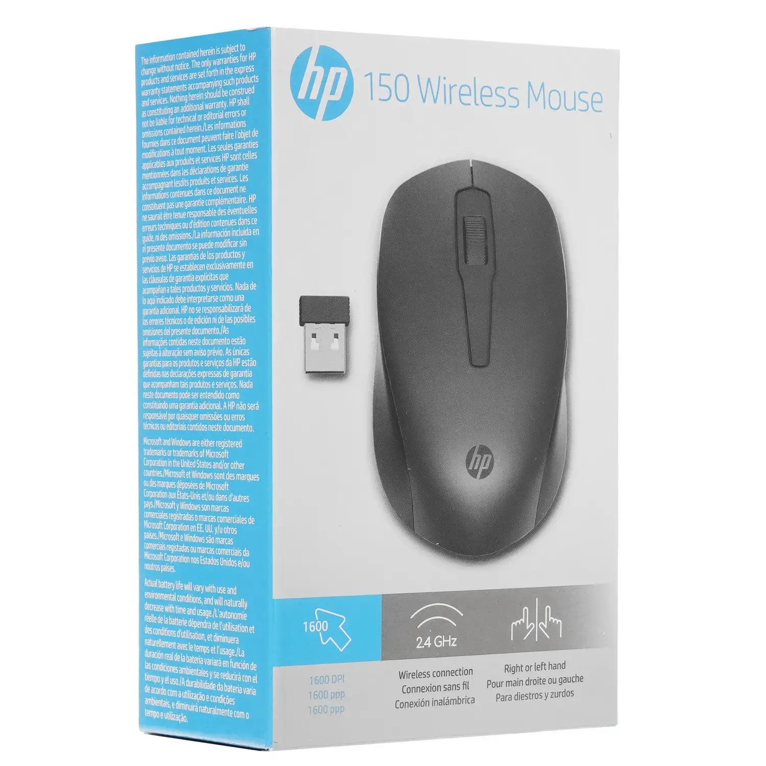 Mouse HP 150 Wireless cons