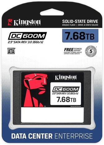 Внутренний твердотельный накопитель Kingston DC600M 7.68TB