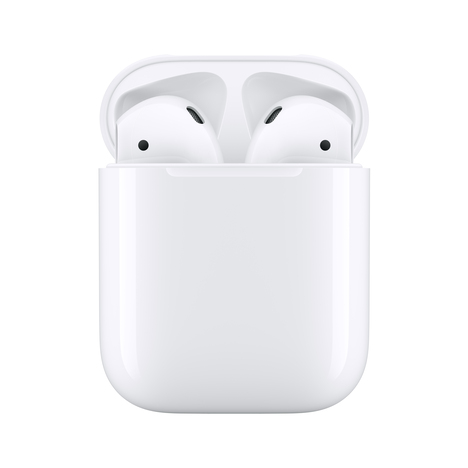 Наушники Apple AirPods 2 (2019) в футляре без возможности беспроводной зарядки, цвет белый