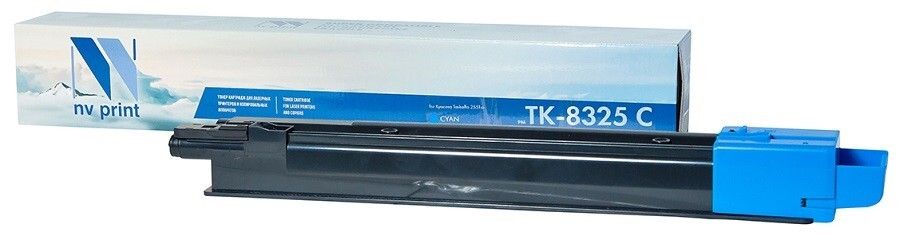Тонер-картридж голубой NVPrint для Kyocera, NV-TK-8325С