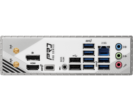 Материнская плата ASRock LGA 1851 Intel B860 B860 PRO RS WIFI