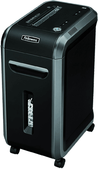 

Шредер Fellowes PowerShred 90S (секр.Р-2)/ленты/18лист./34лтр./Уничт:скрепки, скобы, пл.карты/CD
