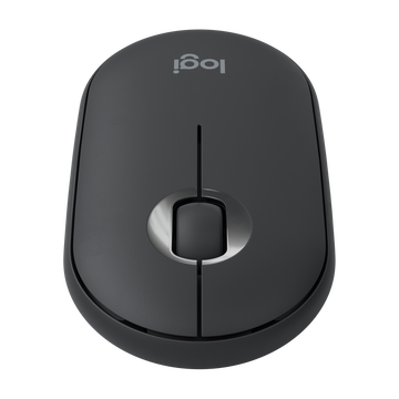 Мышь Logitech Pebble M350 910-005718, цвет темно-серый
