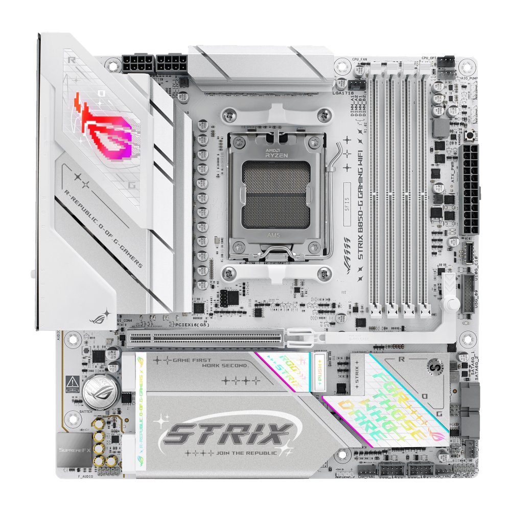 Материнская плата ASUS AMD B850 ROG STRIX B850-G GAMING WIFI