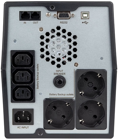 ИБП SMARTWATT UPS UNI PRO LCD  1000ВА 700Вт (UPS UNI PRO LCD 1000)