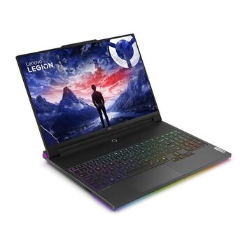Ноутбук/ Lenovo Legion 9 16IRX9 16"(3200x2000 mini LED)/Intel Core i9 14900HX(2.2Ghz)/32768Mb/2048SSDGb/noDVD/Ext:nVidia GeForce RTX4090(16384Mb)/Cam/BT/WiFi/99WHr/war 1y/2.6kg/carbon black/noOS + 330W, RU kbd