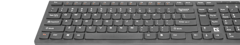 Клавиатура Defender UltraMate SM-535 45535, цвет черный