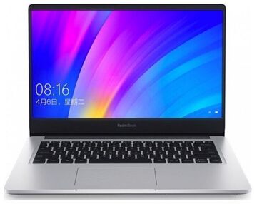 Ноутбук Xiaomi Mi RedmiBook Ryzen 5 4500U/8Gb/SSD512Gb/AMD Radeon/13.3"/IPS/FHD (1920x1080)/Free DOS/silver/WiFi/BT/Cam