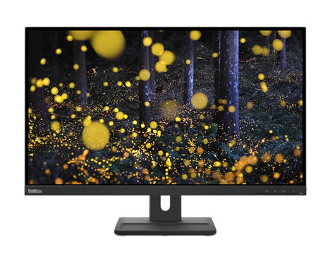 Монитор Lenovo 27" ThinkVision E27q-20 черный IPS 4ms 16:9 HDMI M/M матовая HAS Piv 350cd 178гр/178гр 2560x1440 75Hz DP 2K 6.6кг