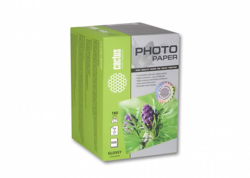 Бумага белый Cactus CS-GA6180500