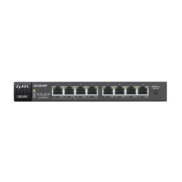 ZyXEL GS1100-8HP 8-port Gigabit Ethernet Switch with 4 High Power PoE ports