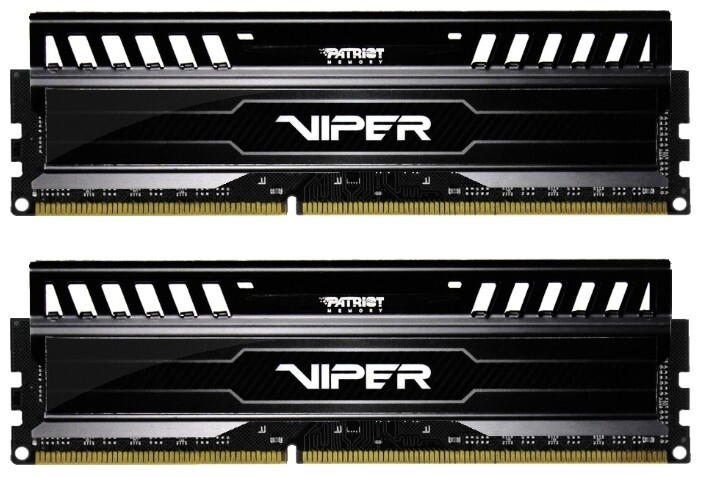 Оперативная память Patriot Desktop DDR3 1866МГц 2x8Gb, PV316G186C0K, RTL