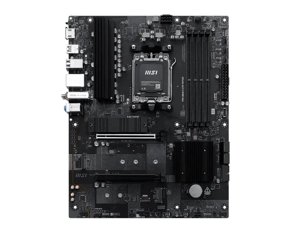 Материнская плата MSI AMD B840 PRO B840-S EVO WIFI6E