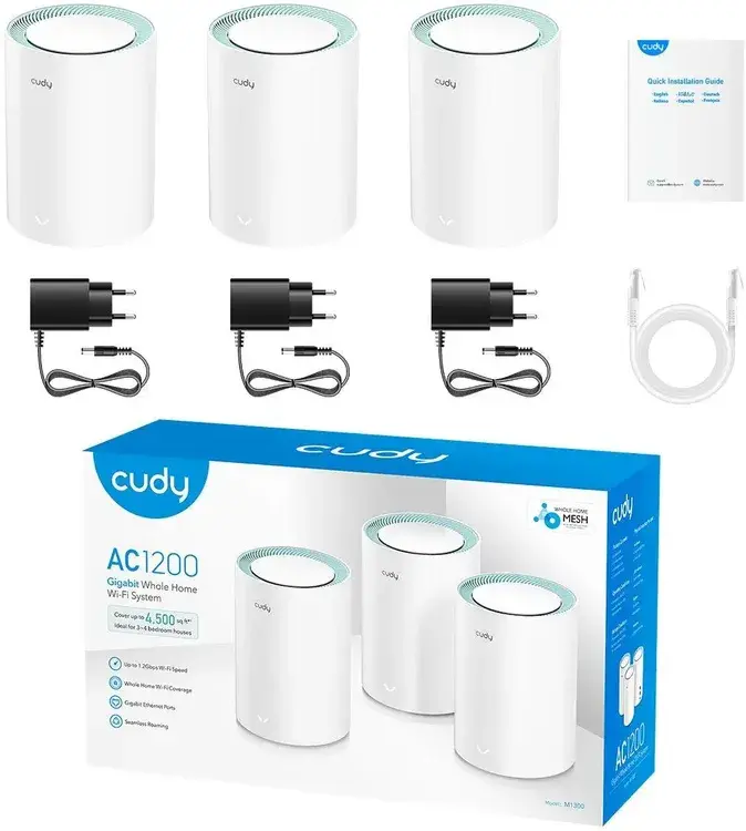 Wi-Fi роутер CUDY M1300