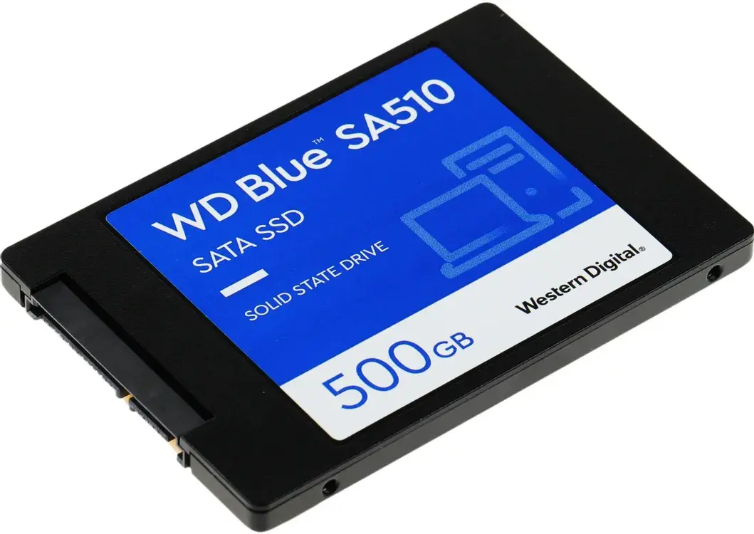 Внутренний твердотельный накопитель Western Digital Blue SA510 500GB