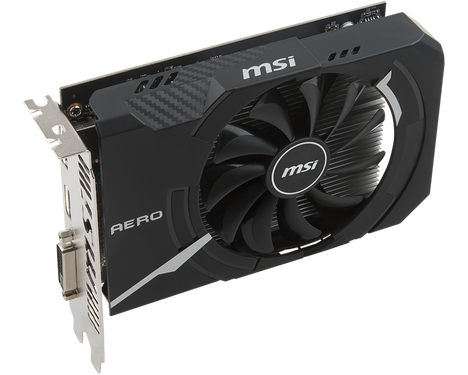 Видеокарта MSI Radeon RX 550 4 ΓБ Retail