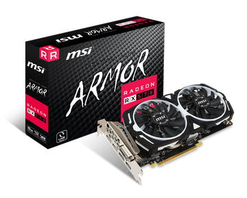 Видеокарта MSI Radeon RX 570 8 ΓБ Retail