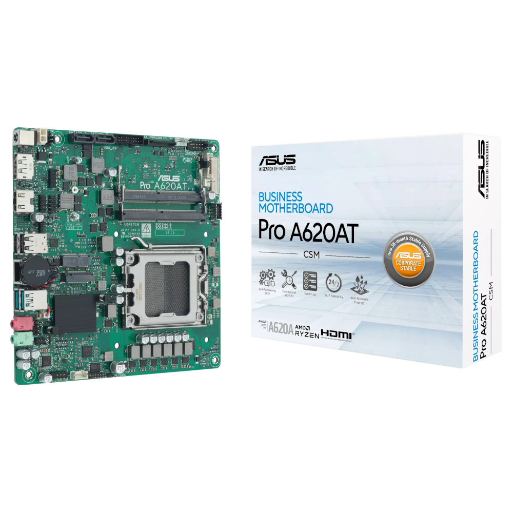 Материнская плата ASUS AMD A620A Pro A620AT-CSM