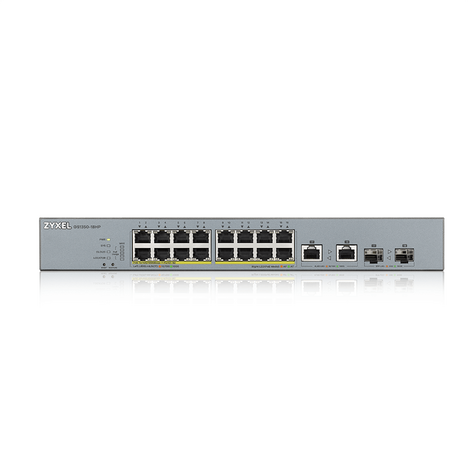GS1350-18HP L2 коммутатор PoE+ для IP-видеокамер Zyxel GS1350-18HP, rack 19", 16xGE PoE+, 2xCombo (SFP/RJ-45), бюджет PoE 250 Вт, дальность передачи п