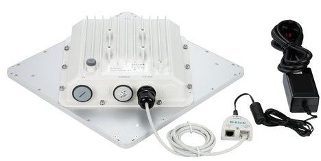 Точка доступа Wi-Fi D-Link DAP-3860/ENA Внешняя беспроводная точка доступа / мост с поддержкой PoE