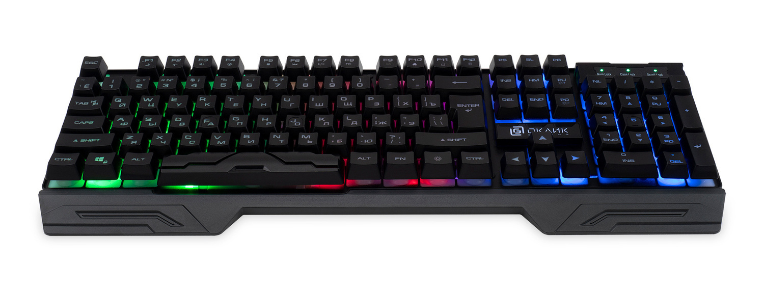 Клавиатура Oklick USB 709G 1788144, цвет черный