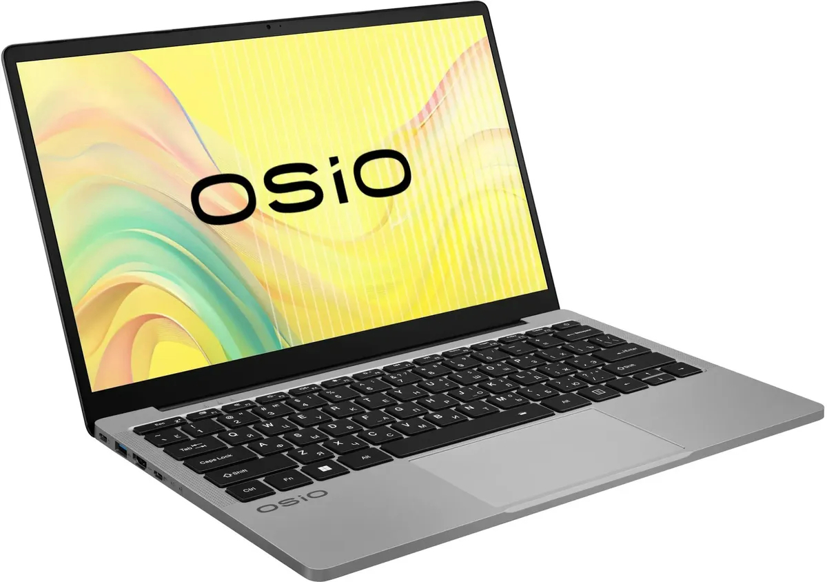 Ноутбук Osio FocusLine F140a-008 Ryzen 5 5560U 16Gb SSD512Gb AMD Radeon 14" IPS FHD (1920x1080) noOS grey WiFi BT Cam 6000mAh