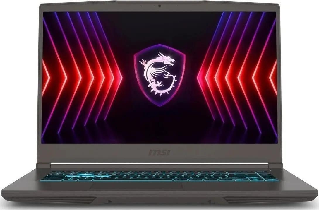 Ноутбук 15.6" IPS FHD MSI Thin 15 B13UCX-2649XRU gray (Core i5 13420H/8Gb/512Gb SSD/2050 4Gb/noOS) (9S7-16R831-2649)