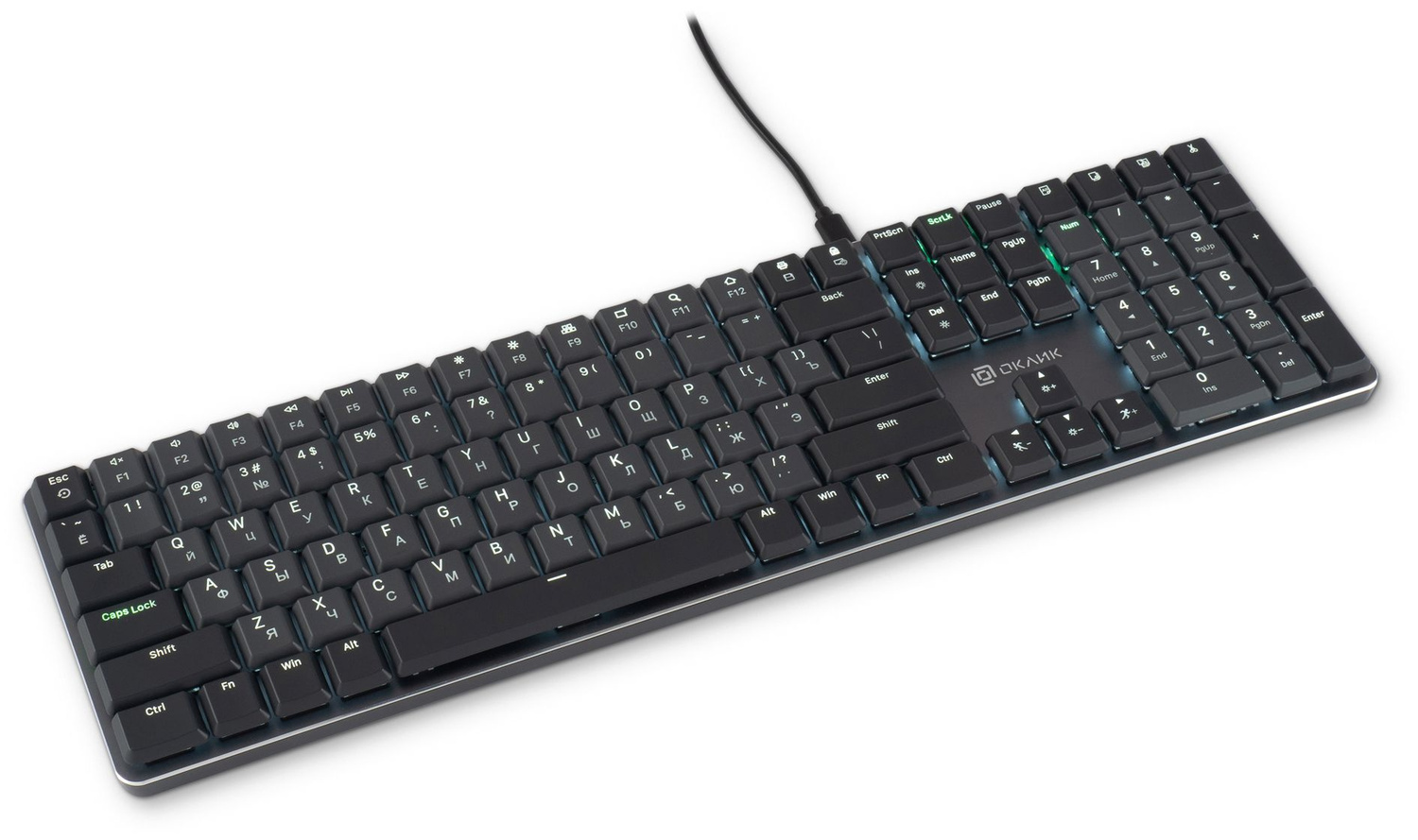 Клавиатура Oklick KeyBoard K953X 1901086, цвет черный