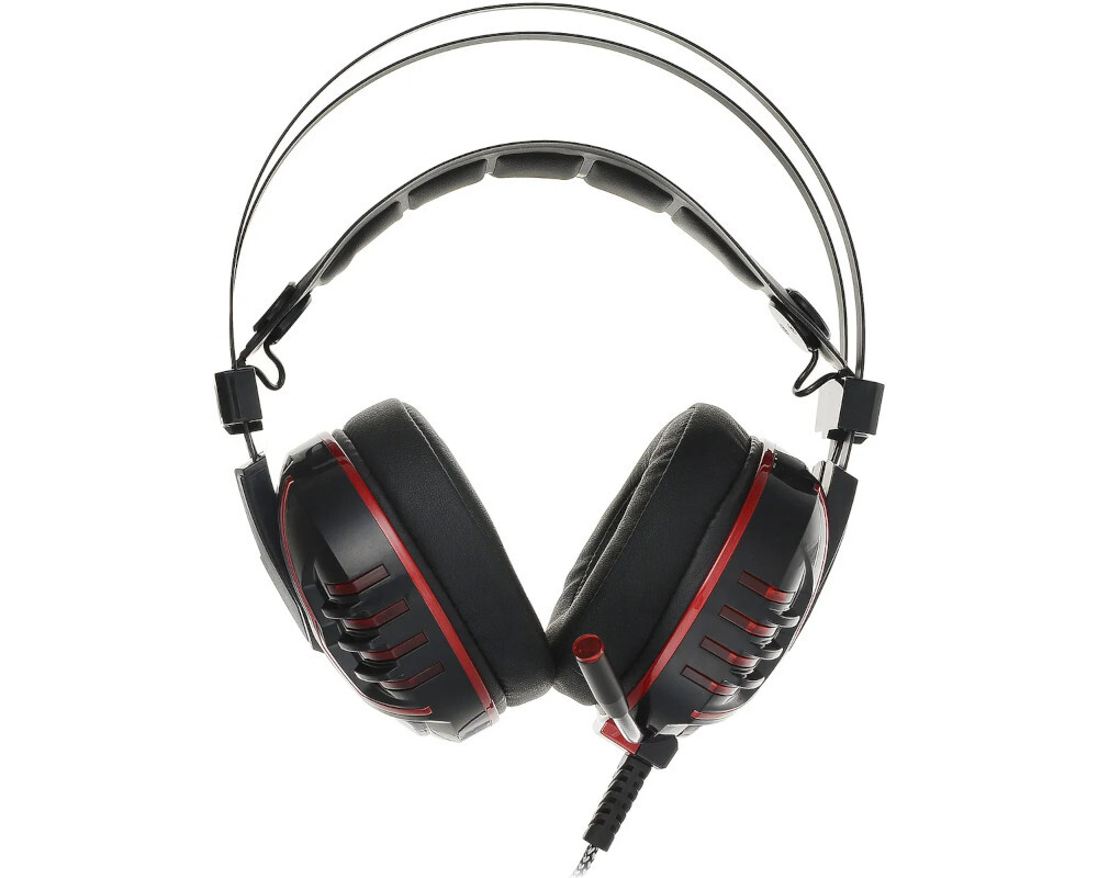 Гарнитура A4tech Bloody M615, цвет красный/черный