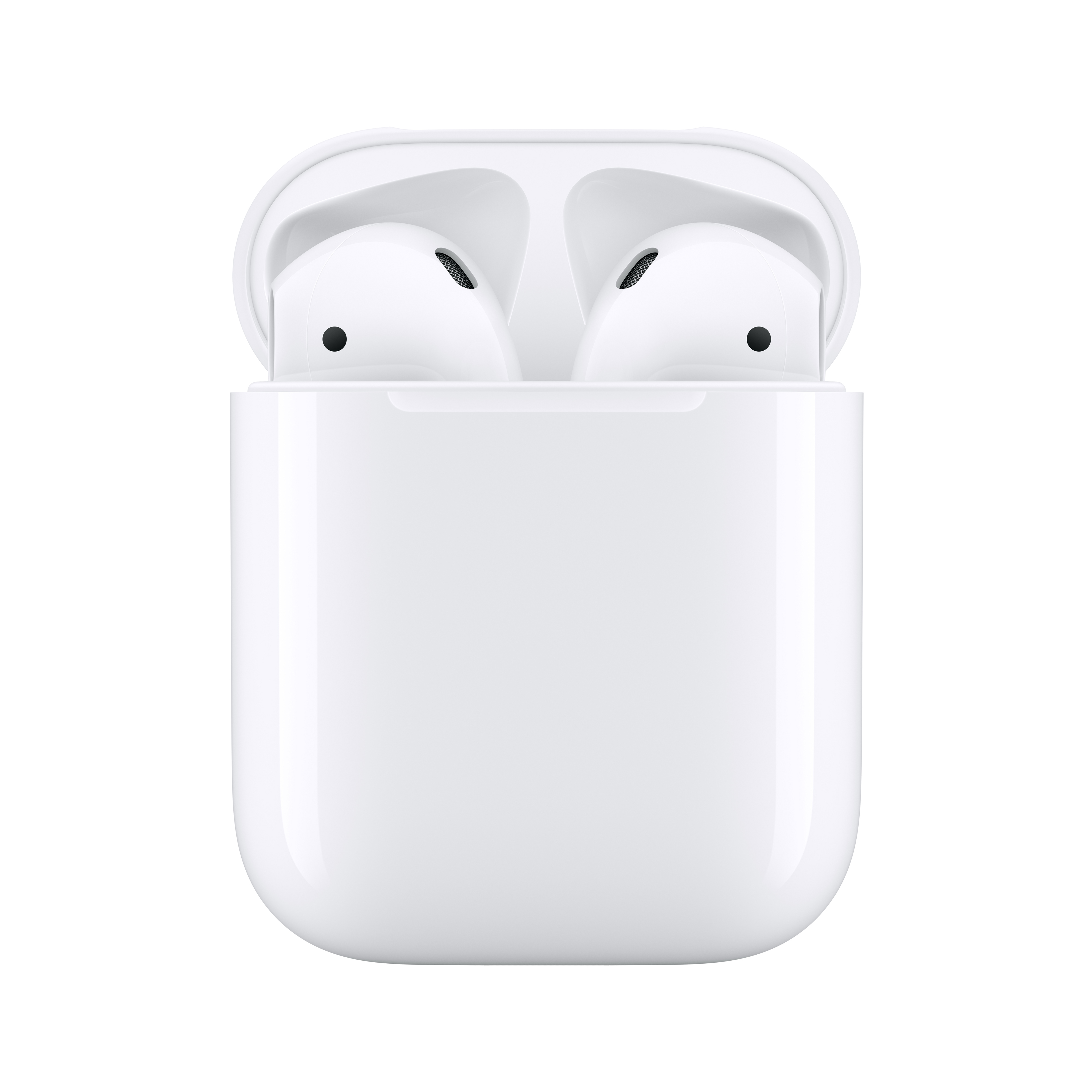 Наушники Apple AirPods 2 (2019) в футляре с возможностью беспроводной зарядки, цвет белый