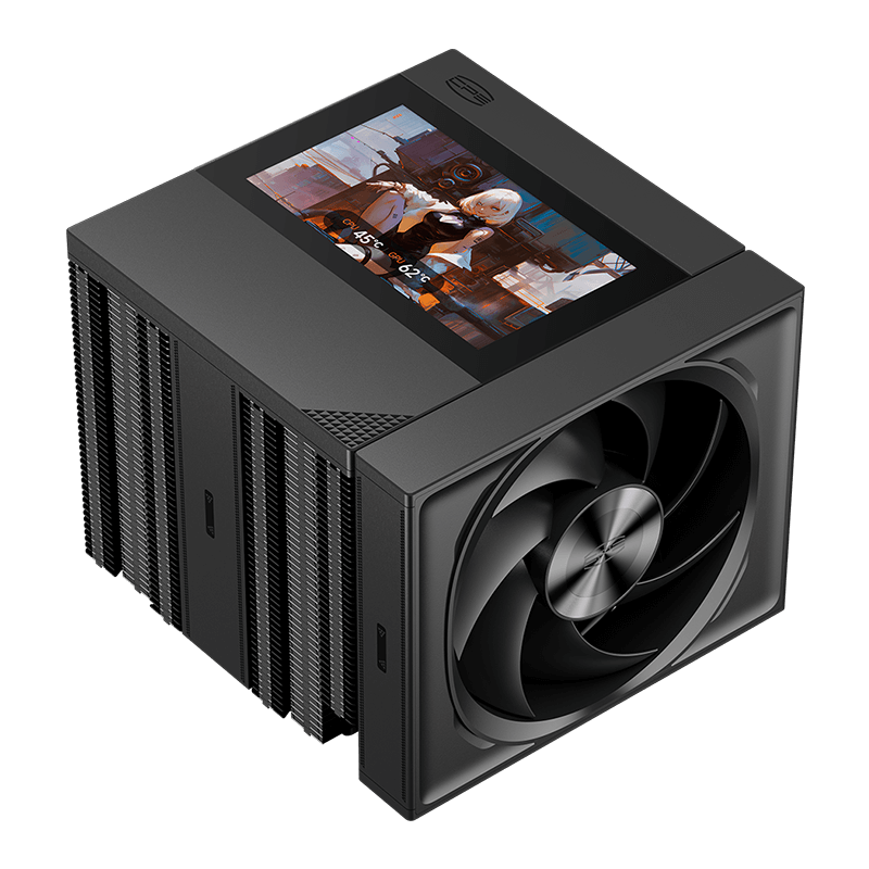 Кулер Процессорный PCCooler для процессора RZ820 Display Black