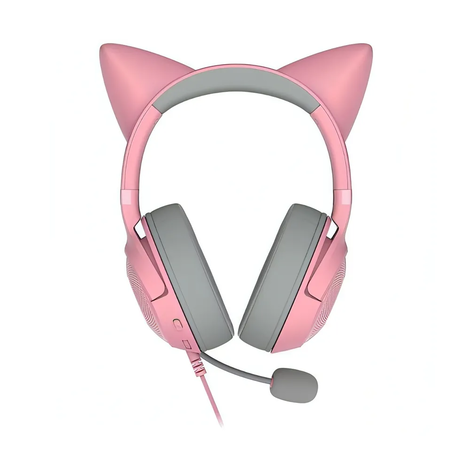 Гарнитура Razer Kraken Kitty V2, цвет розовый/серый